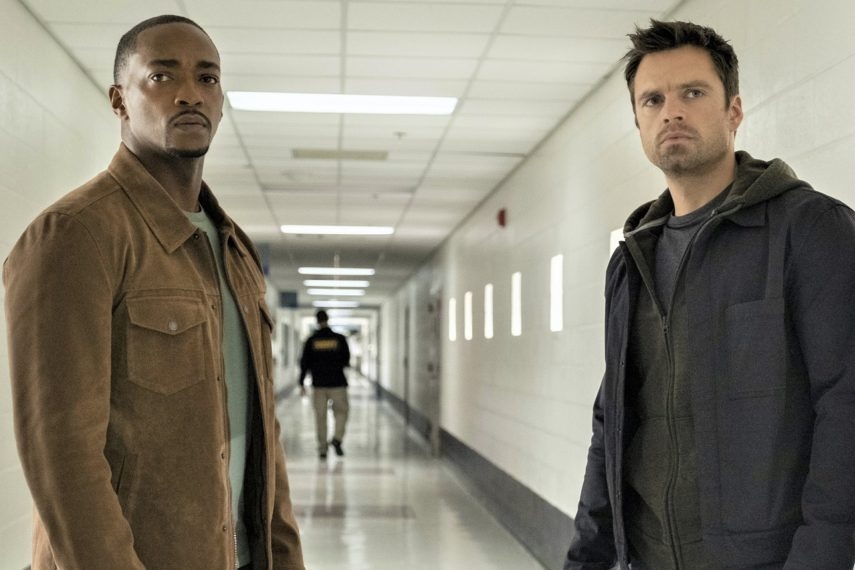 Sam et Bucky dans "Falcon et le soldat de l'Hiver"
