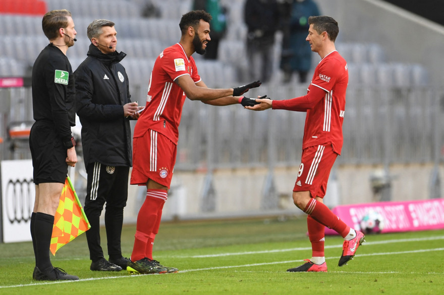 Choupo-Moting remplace Lewandowski le 20 mars 2021 à Munich