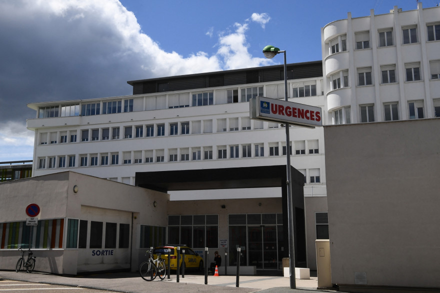 Le centre hospitalier de Roanne, dans la Loire
