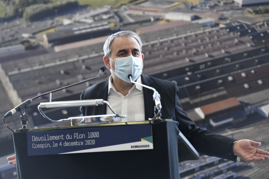 Xavier Bertrand, le 4 décembre 2020