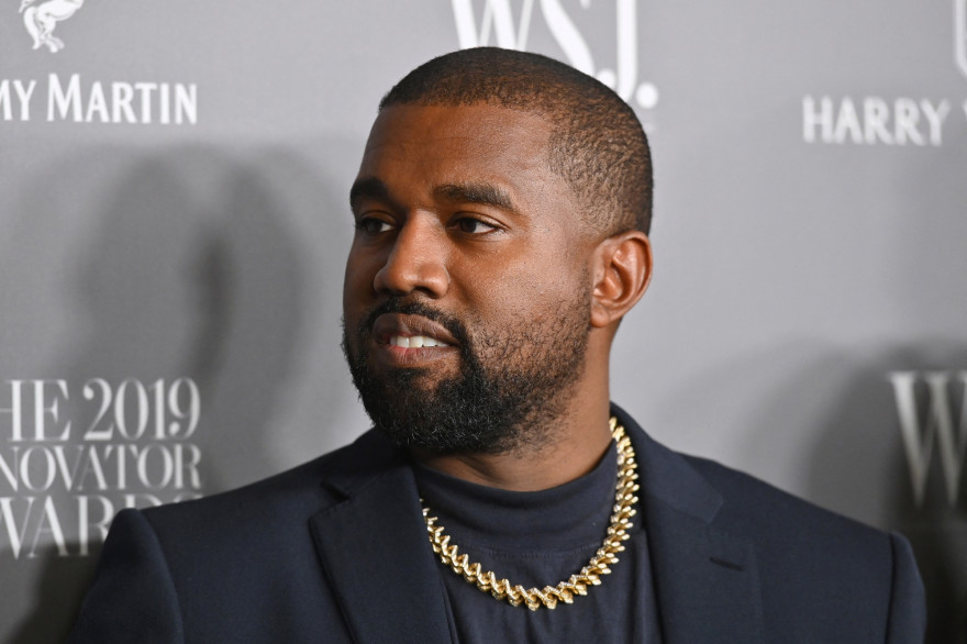 Photo du rappeur américain Kanye West prise à New York le 6 novembre 2019.