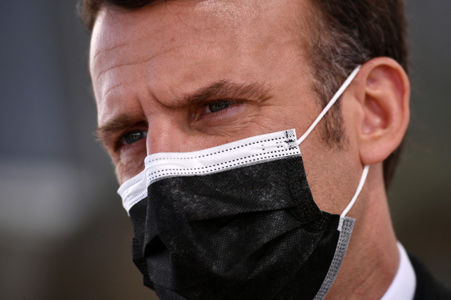 Emmanuel Macron, le 2 avril 2021