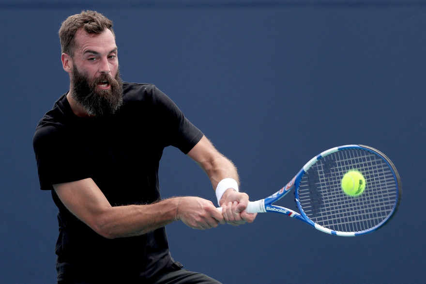 Benoît Paire à Miami le 27 mars 2021