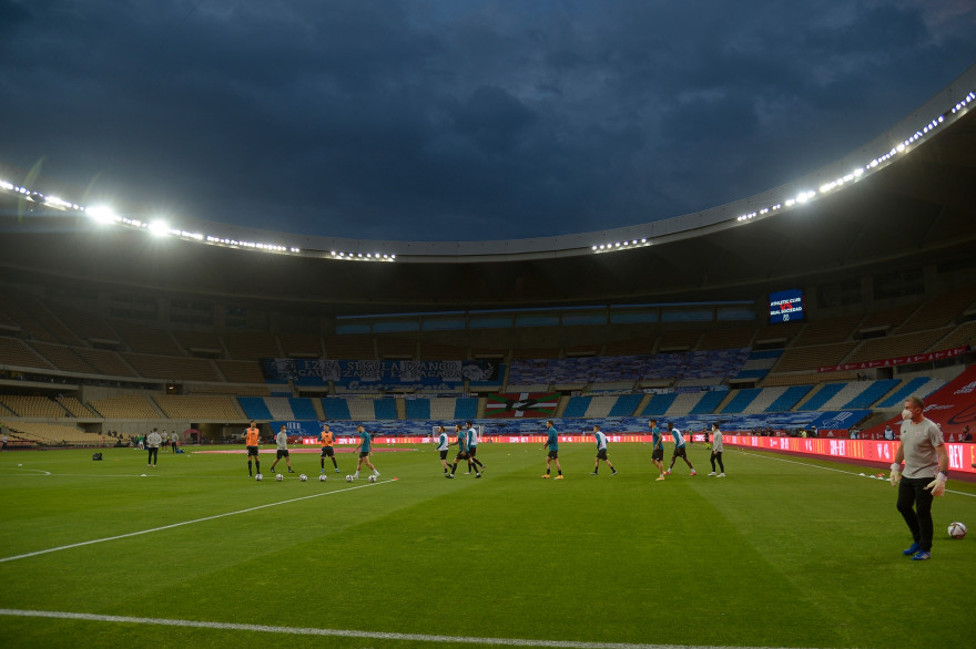 Le stade olympique de Séville, la Cartuja, le 3 avril 2021