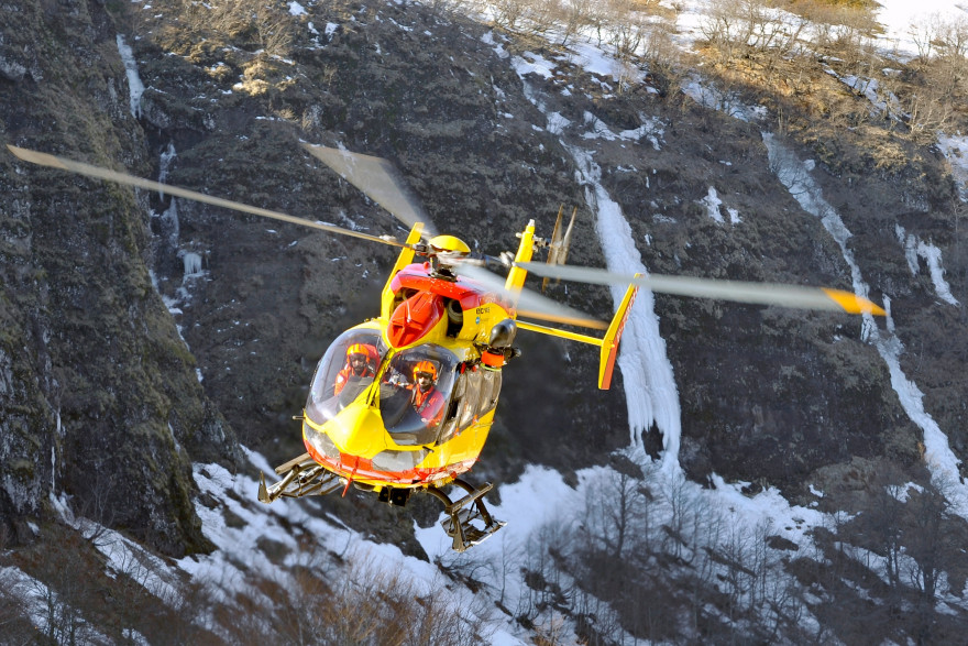 Un hélicoptère de la gendarmerie de type Dragon 63 (illustration)