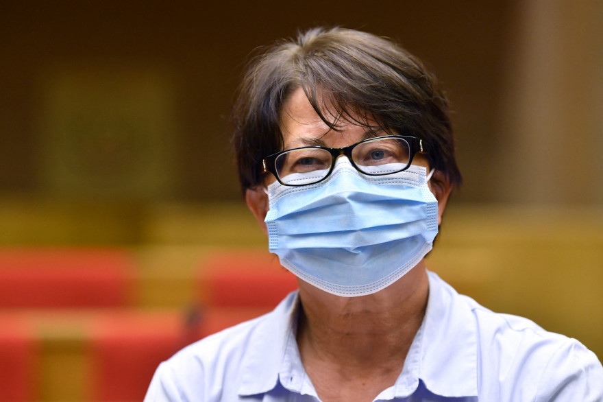 Geneviève Chêne devant le Sénat le 16 septembre 2020.