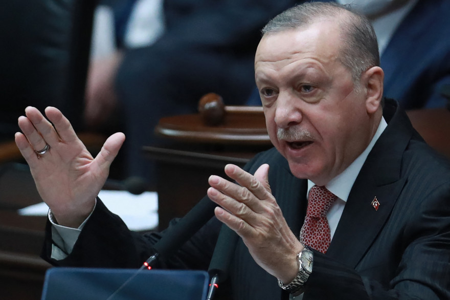 Le président turque, Recep Tayyip Erdogan, le 21 avril 2021