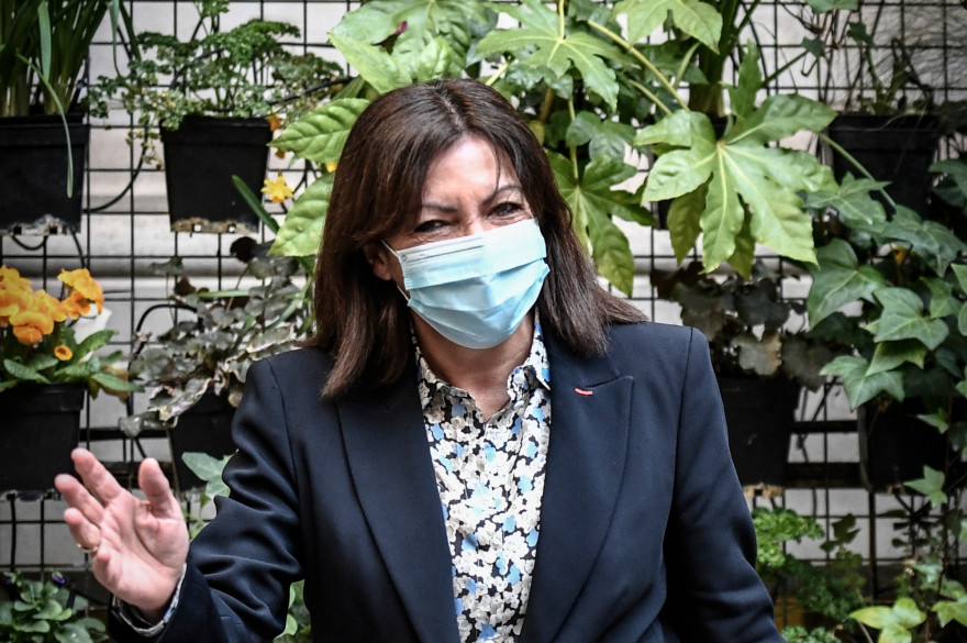 Anne Hidalgo, le 10 mars 2021