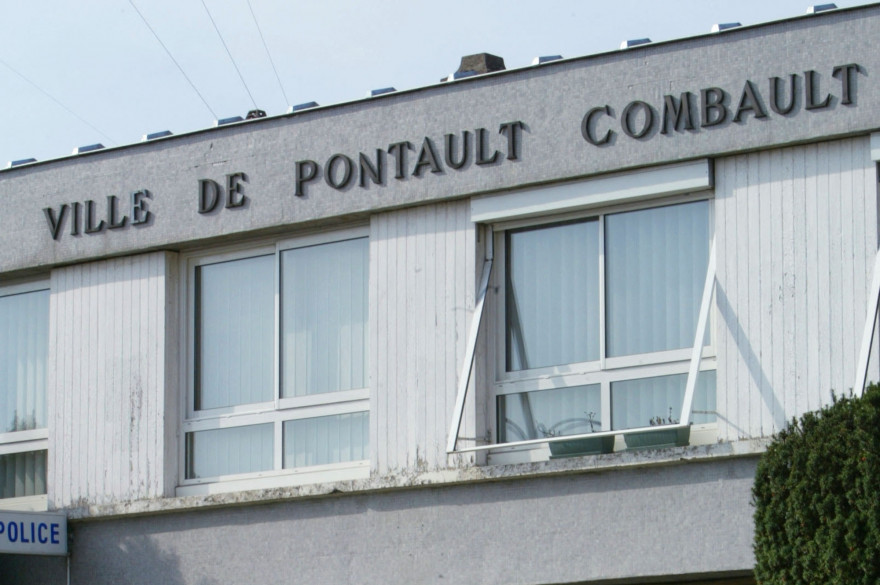Le commissariat de police de Pontault-Combault.