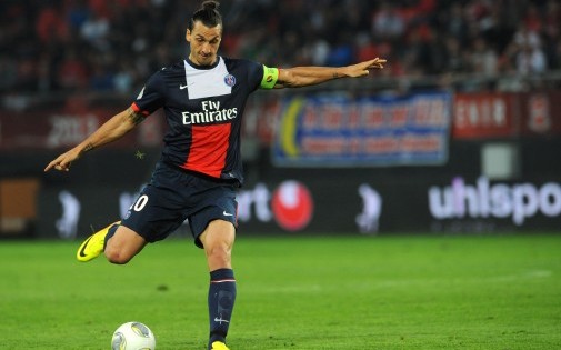 Zlatan Ibrahimovioc sous les couleurs du PSG