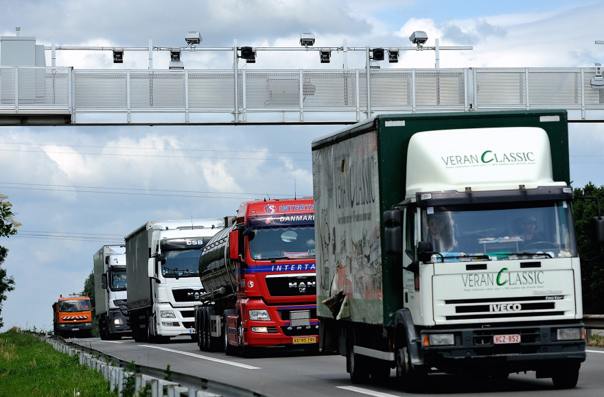 Des poids lourds (photo d'illustration).