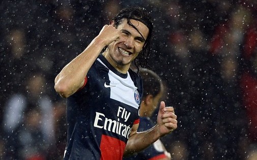 Edinson Cavani a pris la tête du classement des buteurs grâce à son doublé inscrit face à Lorient vendredi.