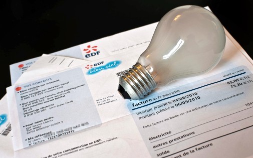 Une facture d'électricité (photo d'illustration).