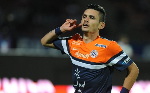 Rémy Cabella sous les couleurs de Montpellier