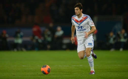 Yoann Gourcuff sous le maillot de l'Olympique Lyonnais
