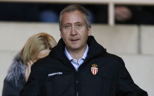 Vadim Vasilyev, vice-président de l'AS Monaco, le 30 novembre 2013 au stade Louis-II.